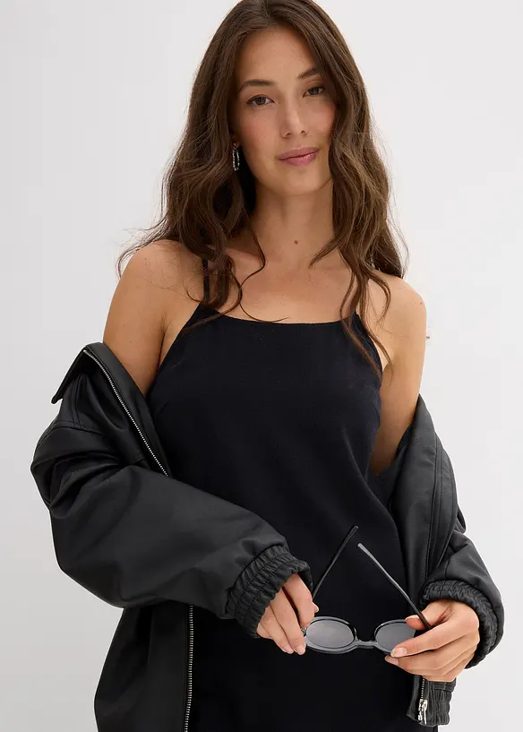 Flanelové šaty na ramínka, z čisté bavlny, bonprix