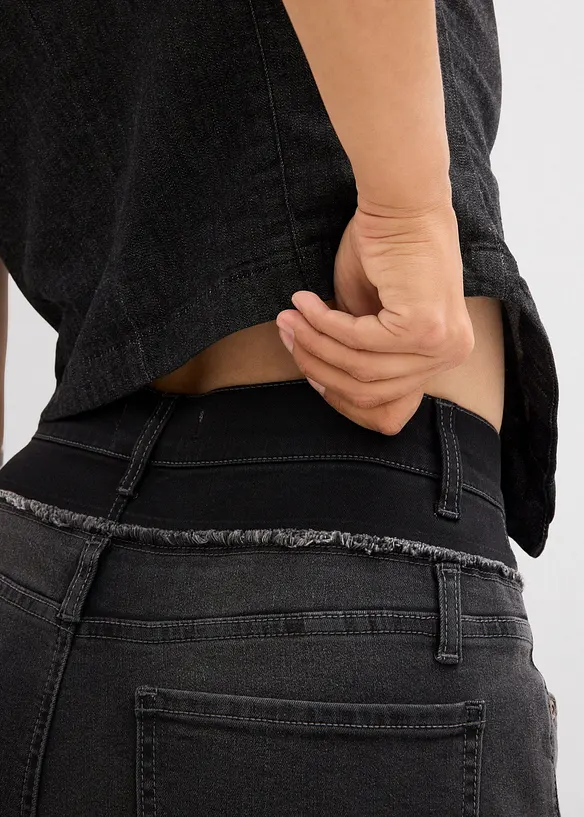 Džíny Straight, High Waist, bonprix