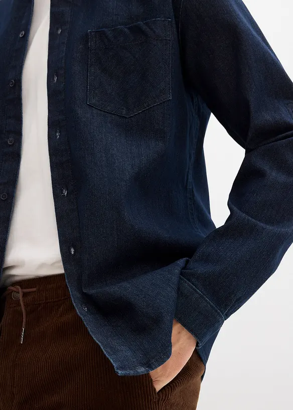 Džínová košile, Slim Fit, bonprix