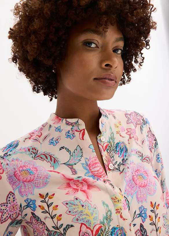 Halenka s květinovým potiskem, bonprix