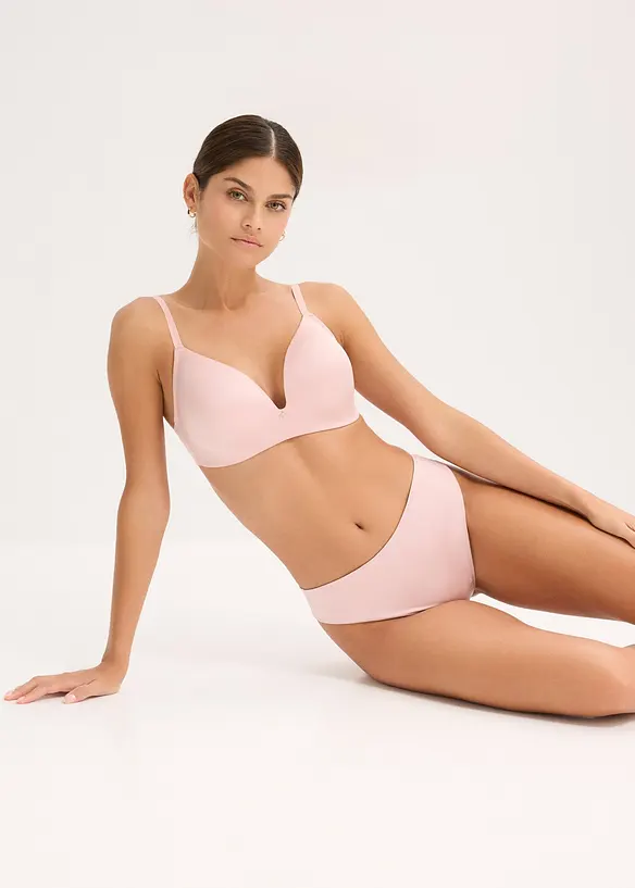 Tanga s vysokým pasem a lesklým efektem (2 ks), bonprix