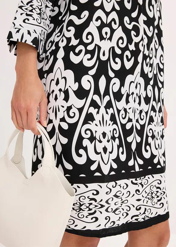 Tunikov&eacute; &scaron;aty ze spl&yacute;vav&eacute; visk&oacute;zy, bonprix