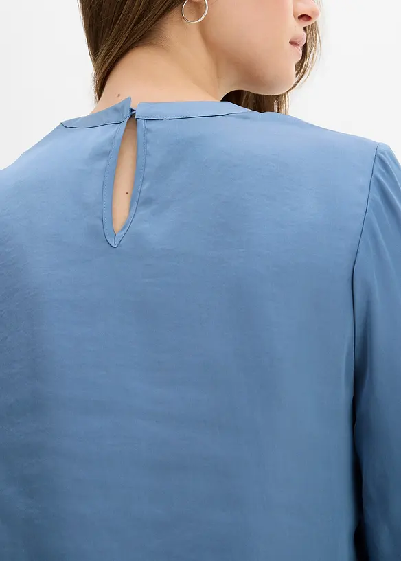 Halenka ze splývavého saténu, bonprix