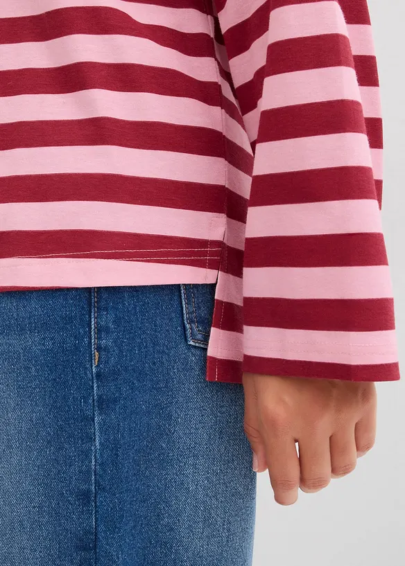 Oversize triko z čisté bavlny, bonprix