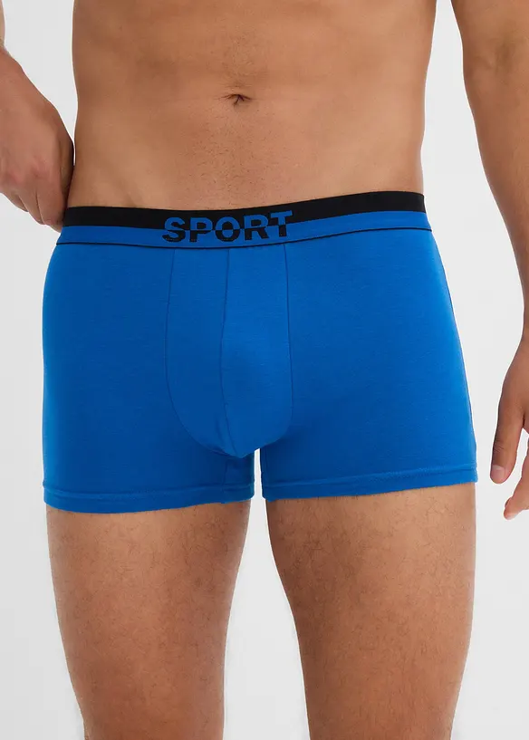 Přiléhavé boxerky s bavlnou  (3 ks v balení), bonprix