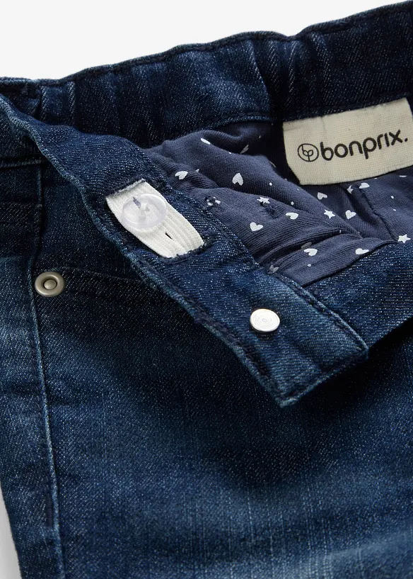 Termo džíny s žerzejovou podšívkou, Slim Fit, bonprix
