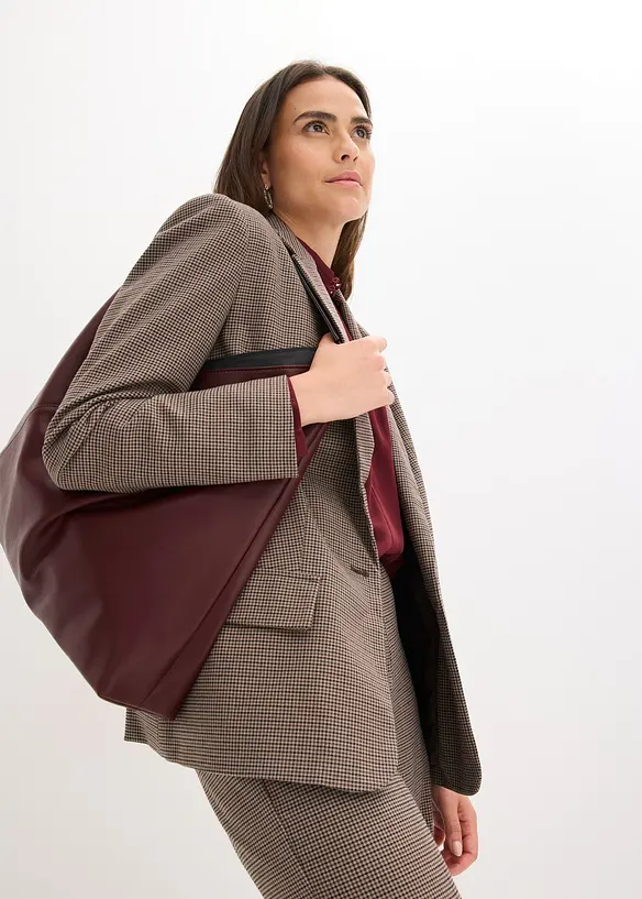 Kostkovaný oversize blejzr, bonprix