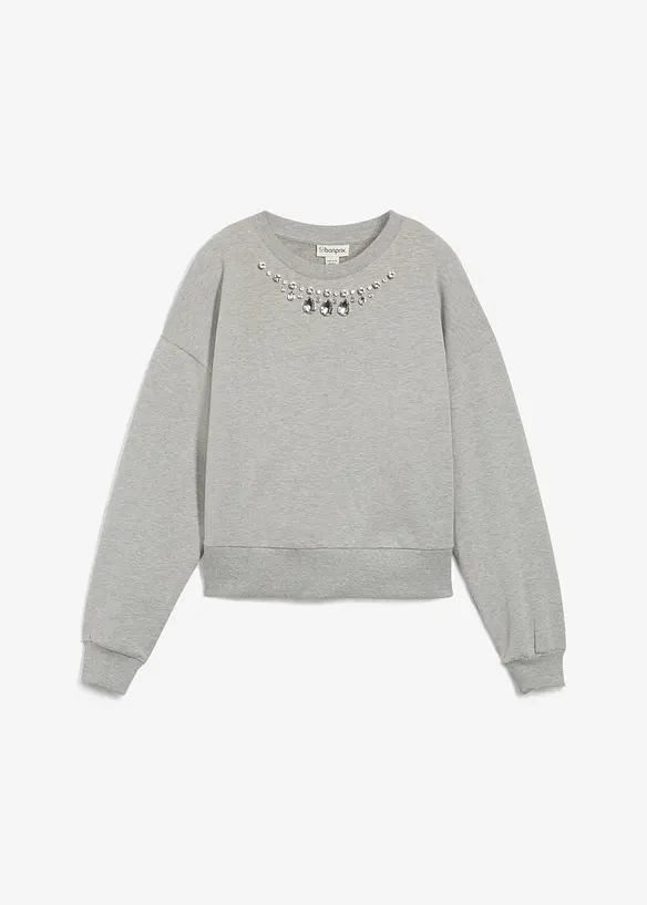 Oversize mikina z bavlny, bonprix