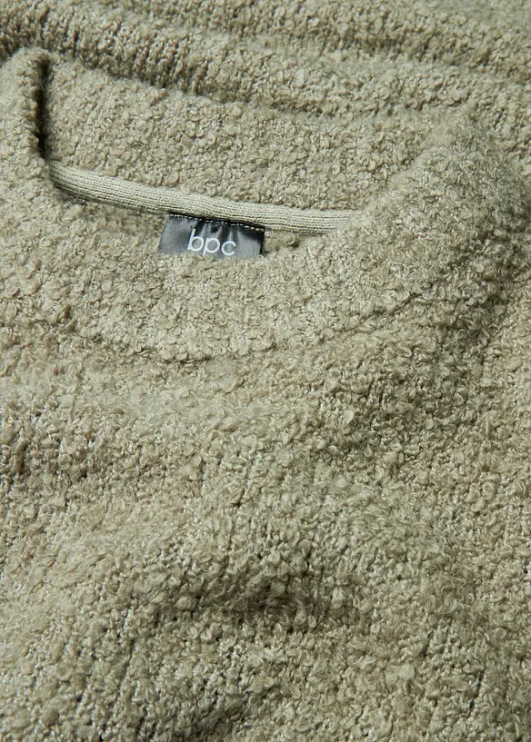 Oversized svetr z flaušové příze, bonprix