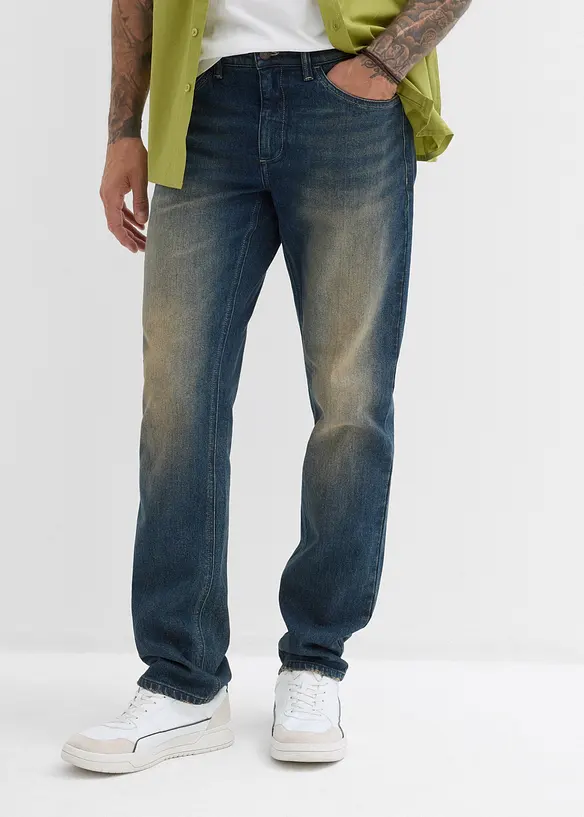 Strečové džíny Regular Fit, Straight, bonprix