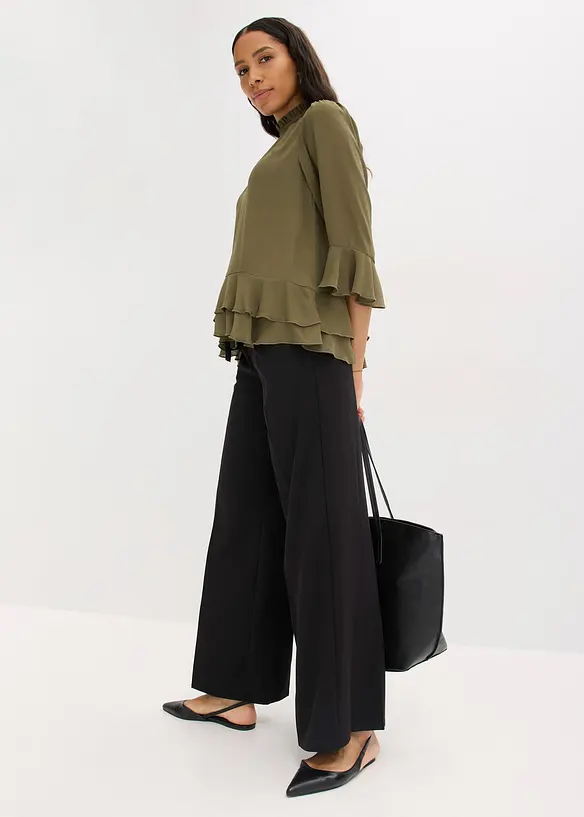 Tuniková halenka s volány, bonprix