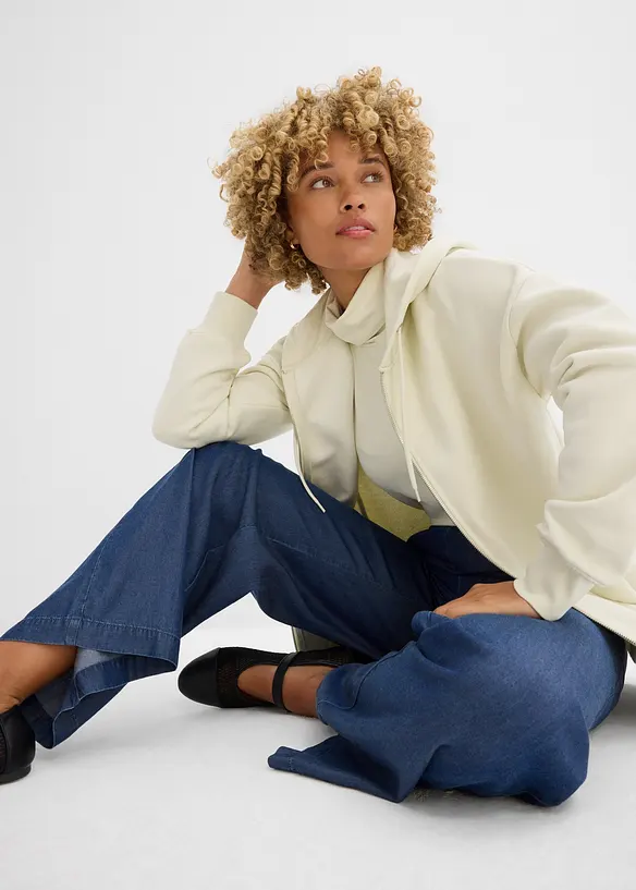 Kalhoty Marlene ze splývavého lyocellu, bonprix