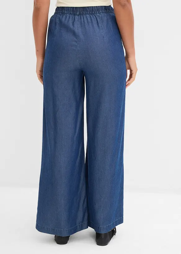 Kalhoty Marlene ze splývavého lyocellu, bonprix