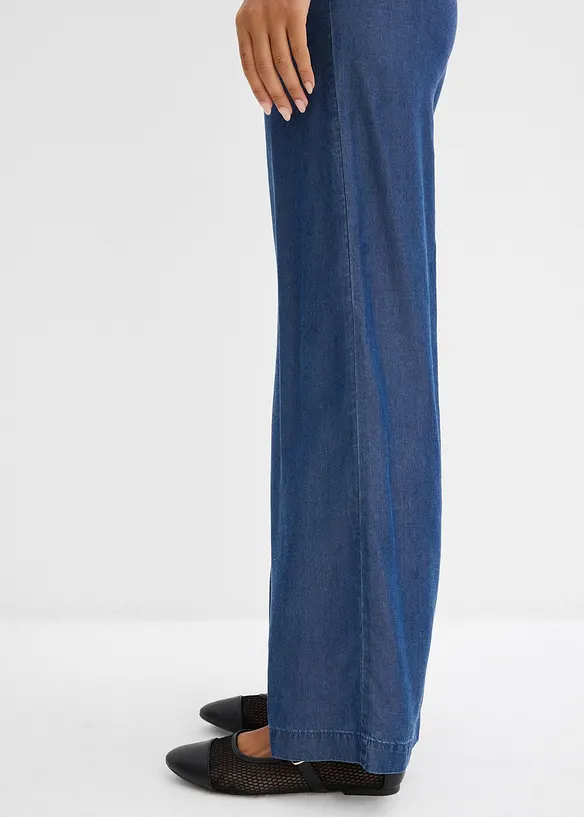 Kalhoty Marlene ze splývavého lyocellu, bonprix