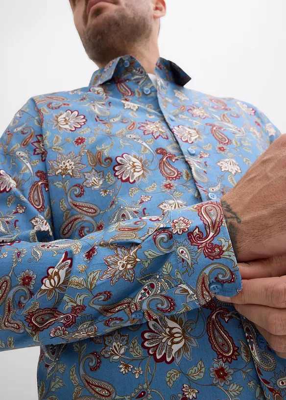 Business košile z čisté bavlny, Slim Fit, bonprix