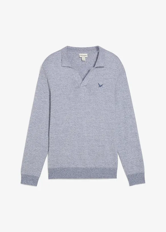 Svetr z jemného úpletu s čistou bavlnou, bonprix