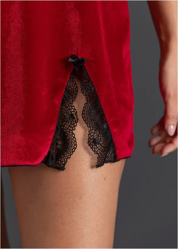 Sametové šaty, bonprix