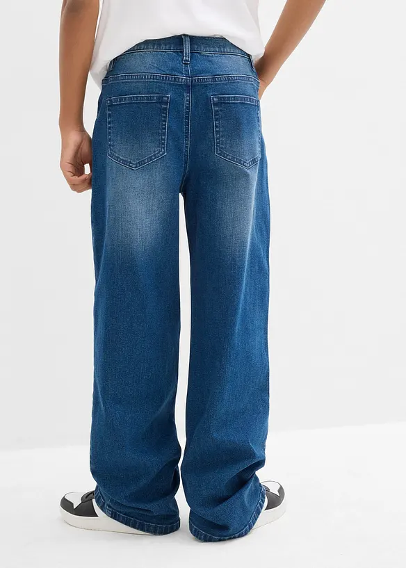 Strečové džíny, Extra Loose Fit, Straight, bonprix