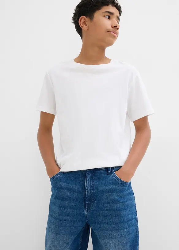 Strečové džíny, Extra Loose Fit, Straight, bonprix