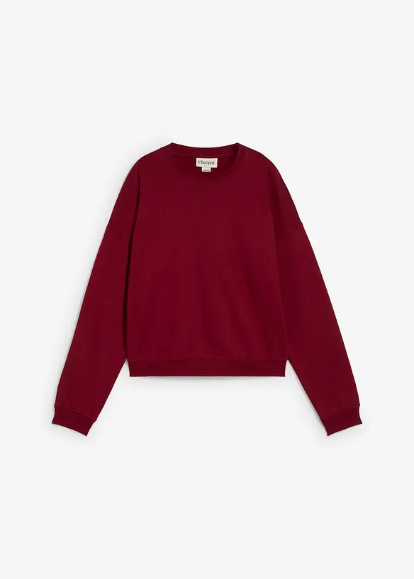 Oversize mikina z čisté organické bavlny, bonprix