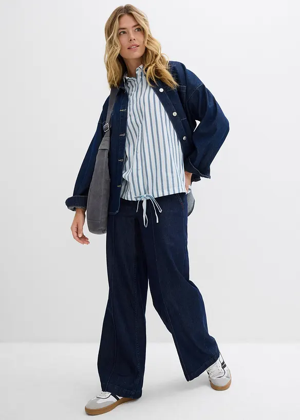 Oversize halenka z čisté bavlny, bonprix