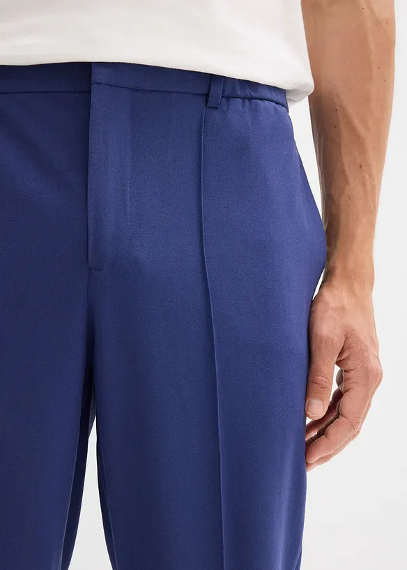 Modulární strečové oblekové kalhoty, Regular Fit, bonprix