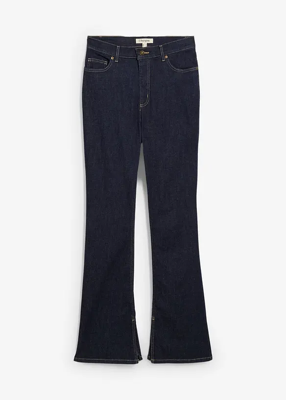 Džíny Bootcut, High Waist, bonprix