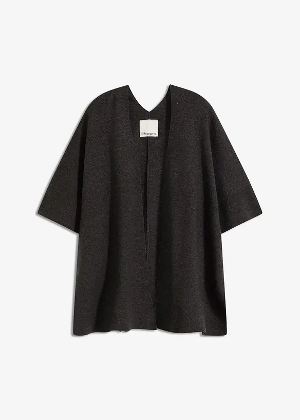 Oversize pletená pelerína, bonprix