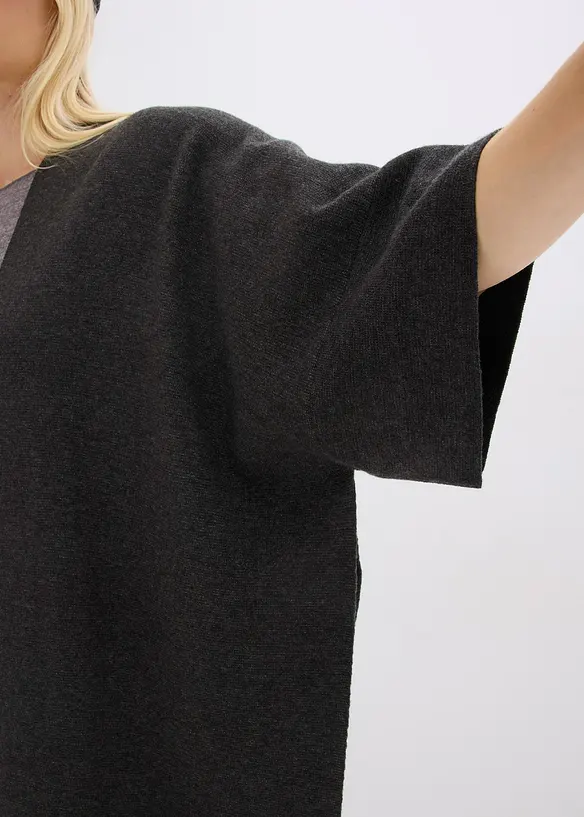Oversize pletená pelerína, bonprix