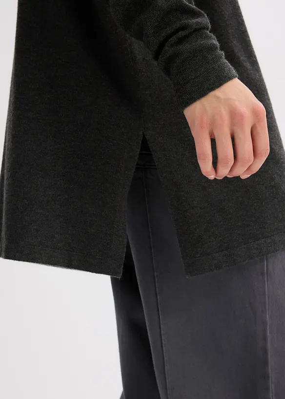 Peler&iacute;nov&yacute; svetr z měkk&eacute; visk&oacute;zov&eacute; směsi, bonprix