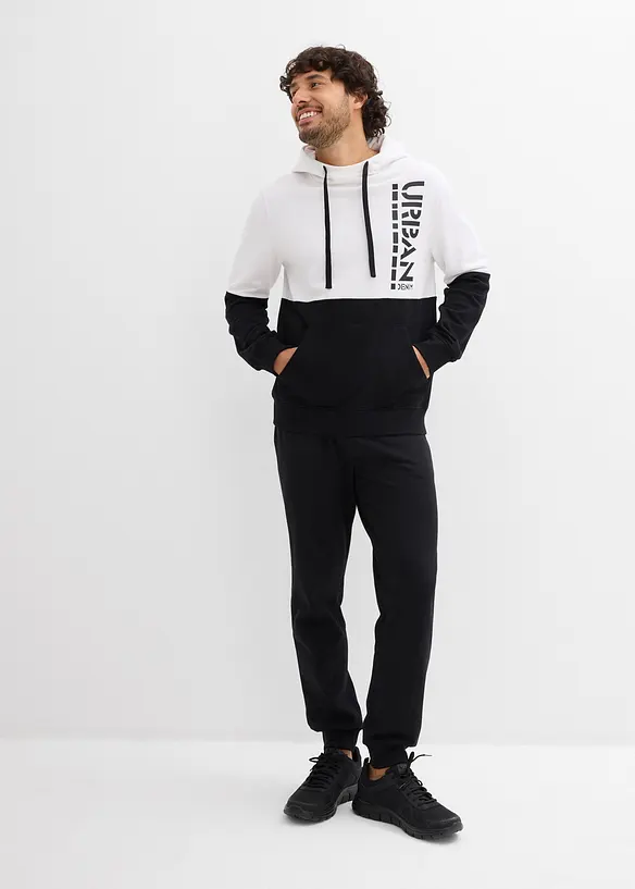 Mikina s kapucí, Slim Fit, bonprix