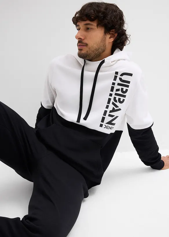 Mikina s kapucí, Slim Fit, bonprix