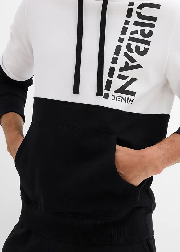 Mikina s kapucí, Slim Fit, bonprix