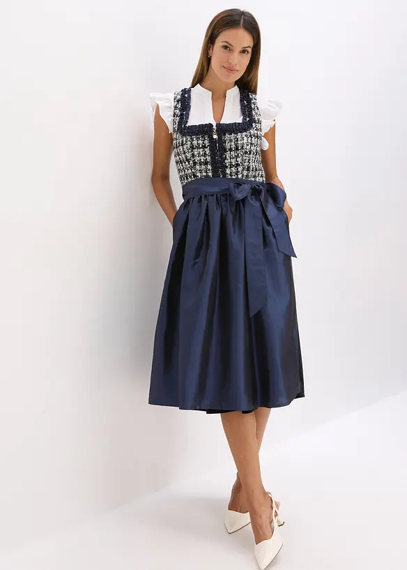 Kroj ve stylu dirndl a zástěra (2dílná souprava), bonprix