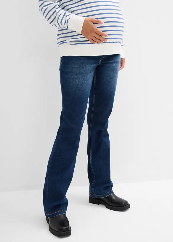 Těhotenské džíny Bootcut, bonprix
