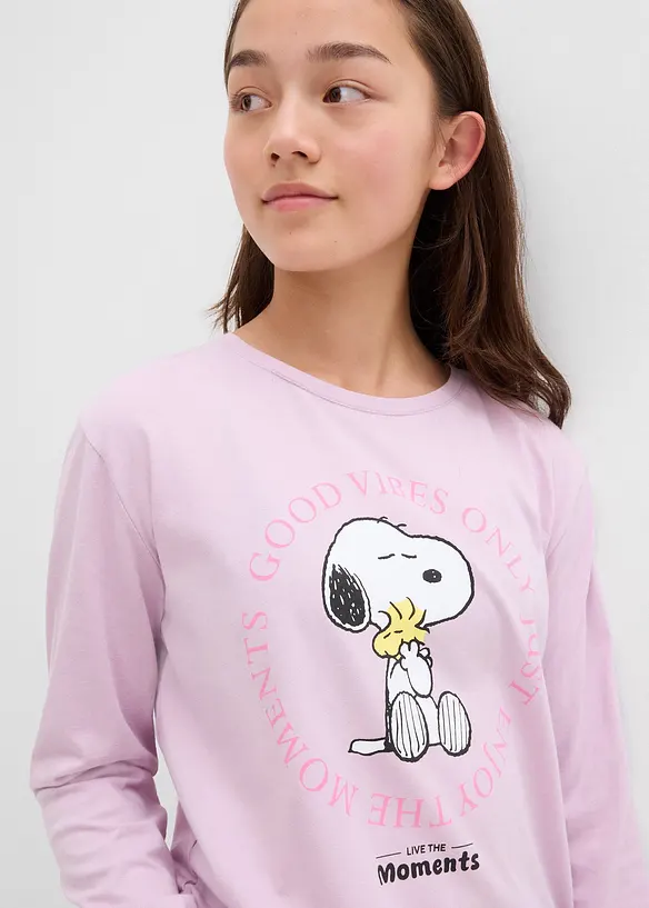 Triko s dlouhým rukávem a motivem Snoopyho, Peanuts
