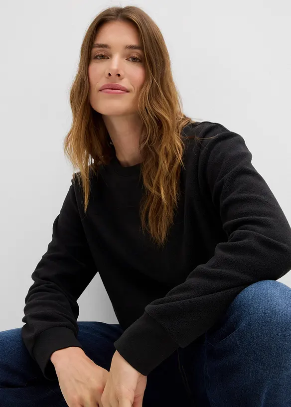 Hřejivé flísové termo tričko, bonprix