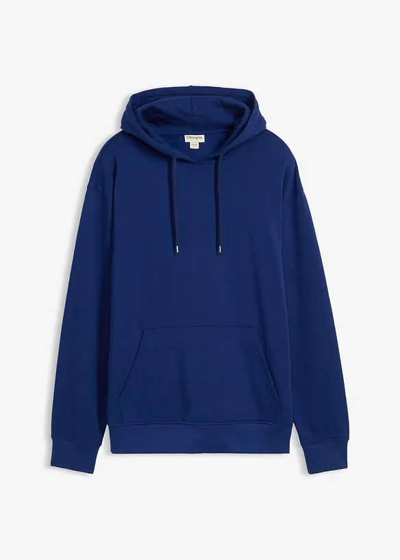 Mikina s kapucí, z čisté organické bavlny, Loose Fit, bonprix