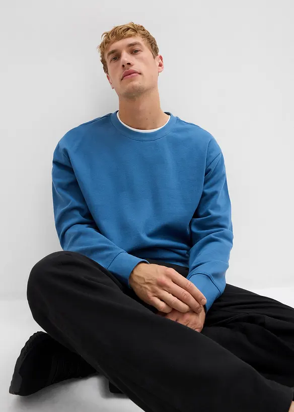 Oversize mikina z čisté organické bavlny, bonprix