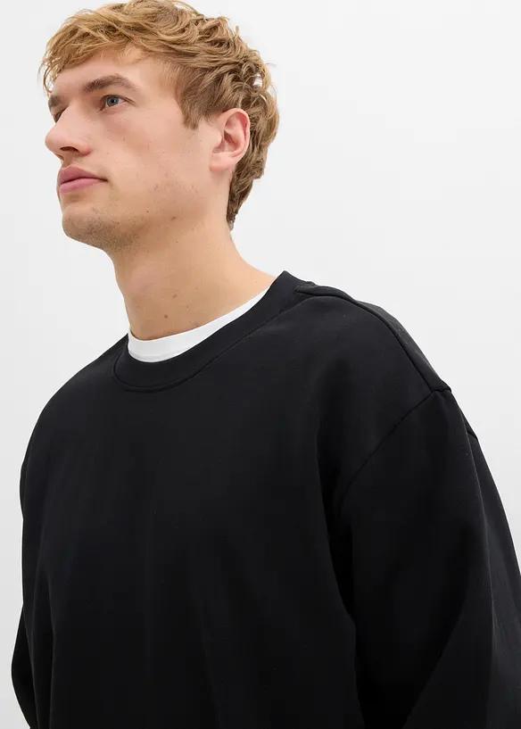 Oversize mikina z čisté organické bavlny, bonprix