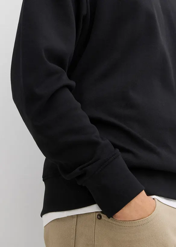 Oversize mikina z čisté organické bavlny, bonprix