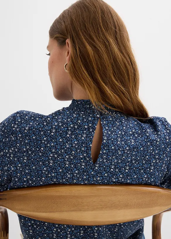 Tunika ze splývavé viskózy, bonprix