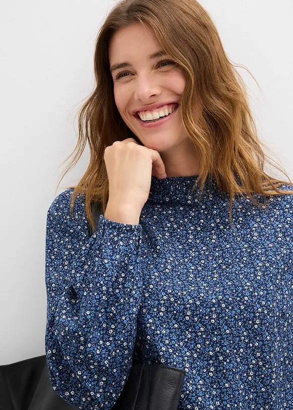 Tunika ze splývavé viskózy, bonprix