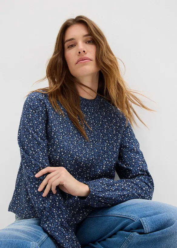 Tunika ze splývavé viskózy, bonprix