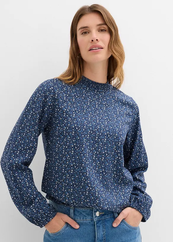 Tunika ze splývavé viskózy, bonprix