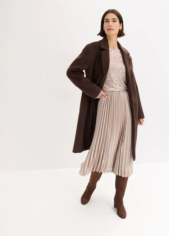 Tričko s lesklým leopardím potiskem, bonprix