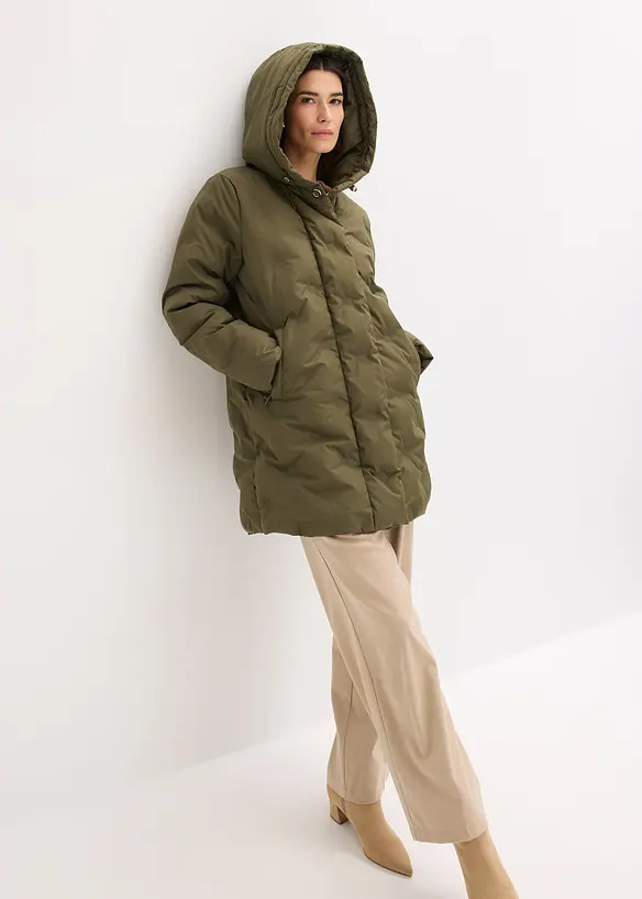 Prošívaná bunda se vzhledem 2 v 1, bonprix