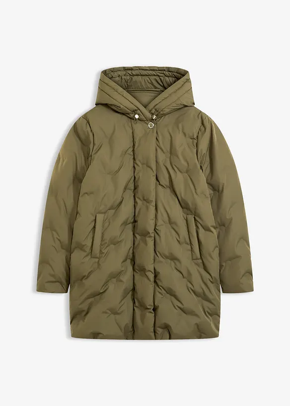 Prošívaná bunda se vzhledem 2 v 1, bonprix