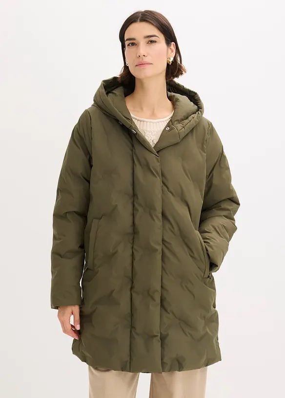 Prošívaná bunda se vzhledem 2 v 1, bonprix