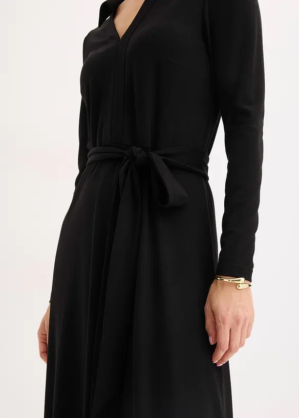 Košilové šaty s viskózou, bonprix